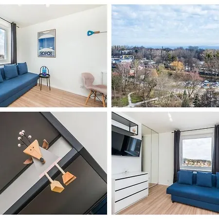 Apartment Piekne Mieszkanie Z Widokiem Na Zatoke Gdanska-sopot Kamienny Potok